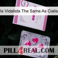 Is Vidalista The Same As Cialis 32